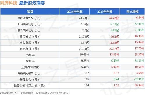 同济科技600846 2025年年报简析 增收不增利困局待破，应收账款高企、大数据服务成转型关键